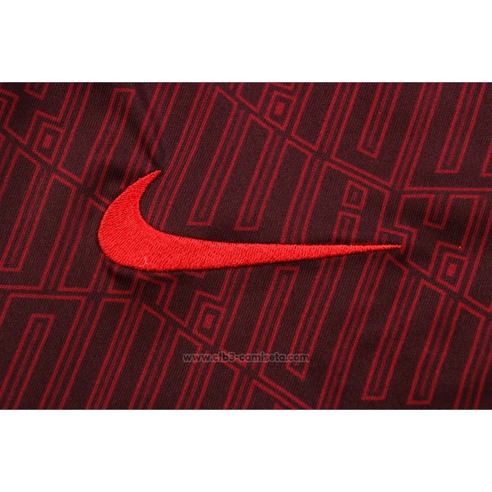 Chandal del Liverpool Manga Corta 2022-2023 Rojo - Pantalon Corto